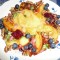 Lauwwarme salade met Val-Dieu kaas