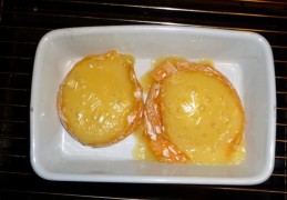 Lauwwarme salade met Val-Dieu kaas