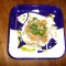 Zalmtartaar van gerookte zalm