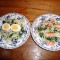 Risotto met asperges en spinazie