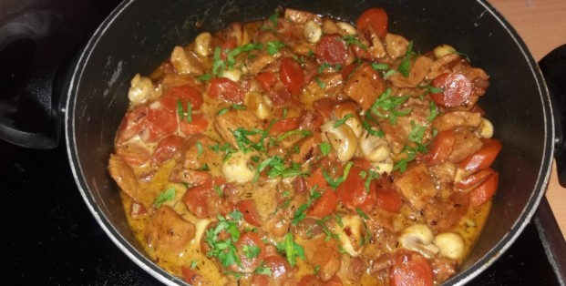 Bourgondisch stoofpotje met hamlappen