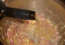 Risotto met pompoen en yacon