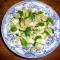 Salade met komkommer, yacon en feta