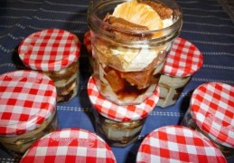 Yoghurt Tiramisu met speculaas en mandarijn