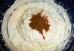 Yoghurt Tiramisu met speculaas en mandarijn