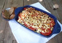 Ovenschotel op Griekse wijze (Moussaka light)