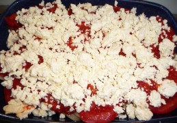 Ovenschotel op Griekse wijze (Moussaka light)