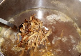 Romige oesterzwammensoep