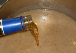 Romige oesterzwammensoep