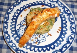 Andijvie stamppotje met gerookte zalm