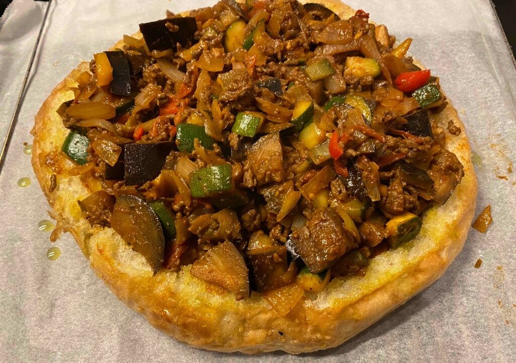 Gevuld Turks brood