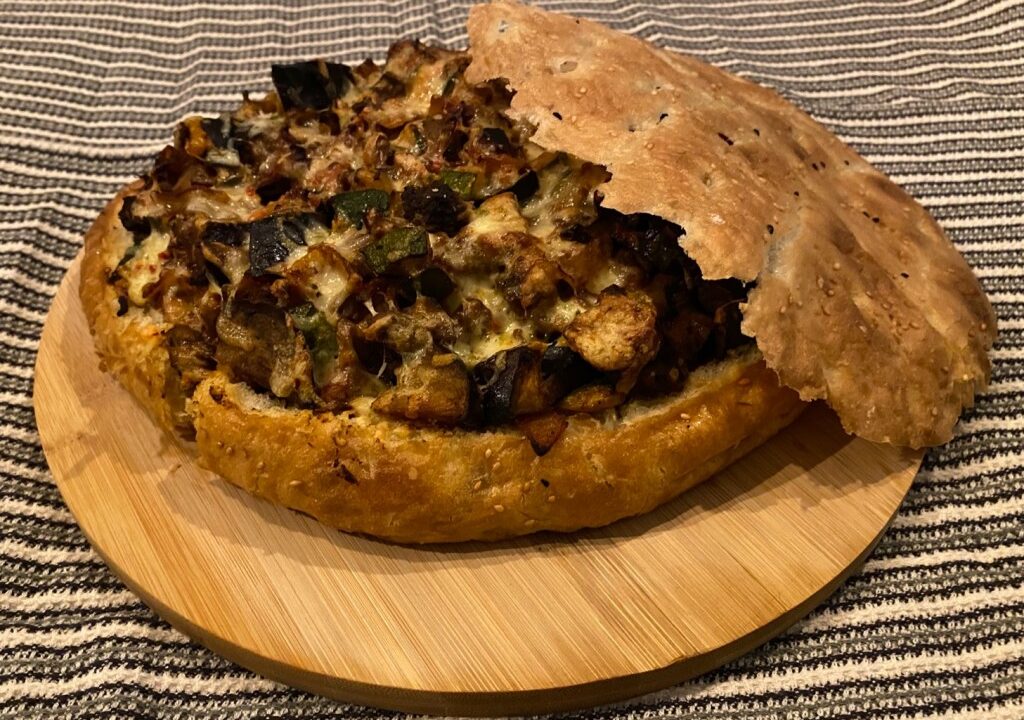 Gevuld Turks brood