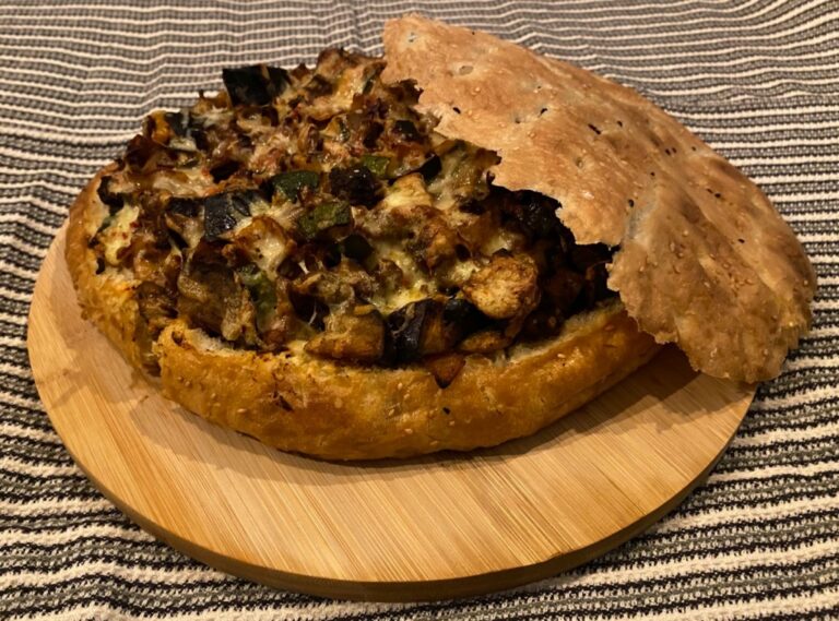 Gevuld Turks brood