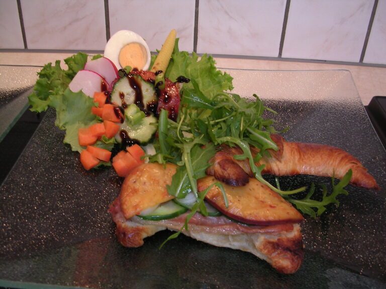 Belegde croissants