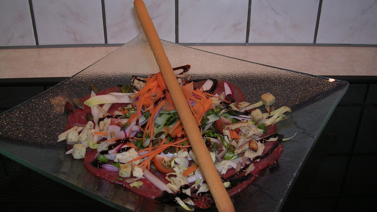 Carpaccio van runds