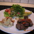 Lamsfilet met leffe bruin