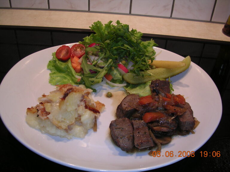 Lamsfilet met leffe bruin