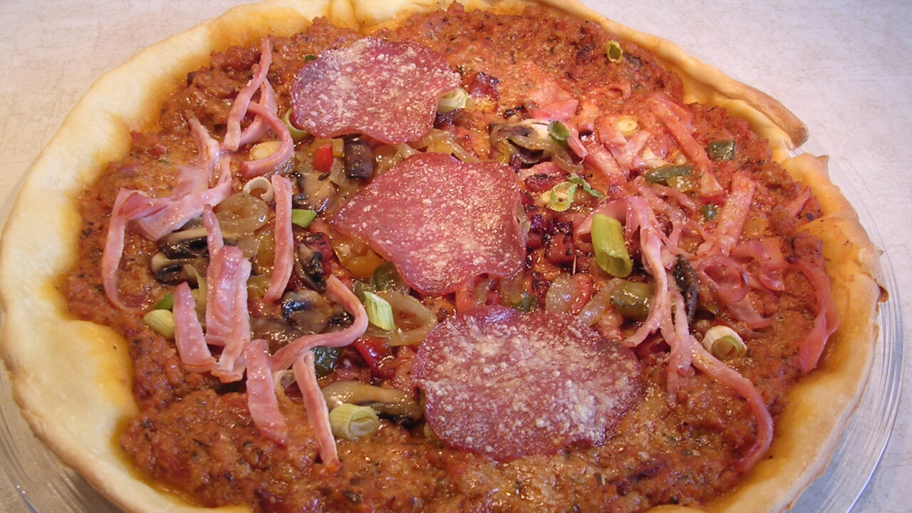 Pizza eet hij het of eet hij het niet