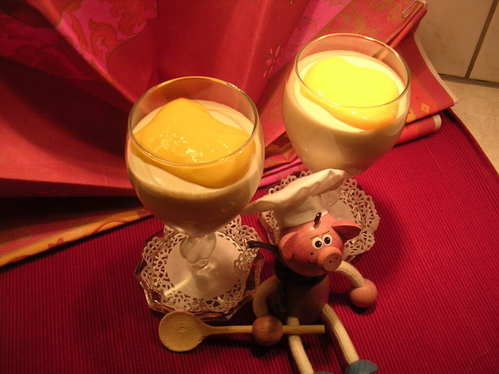 Dessert : Koffie baverois met ammoretto