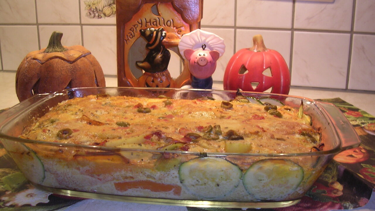 Halloween ovenschotel