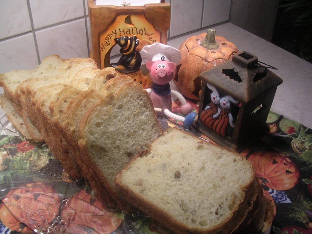 Wit brood met …