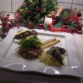 Lamshaasje met taglioline al tartufo en …