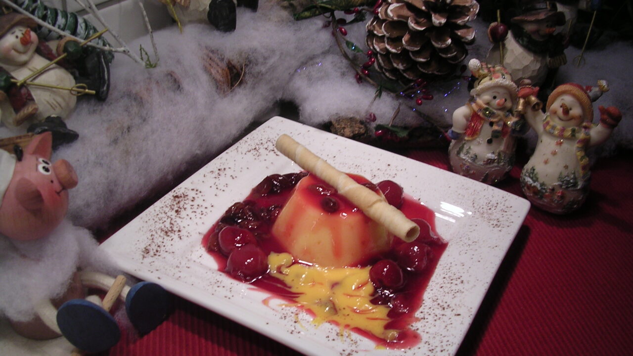 Dessertje apart zowel koud als warm