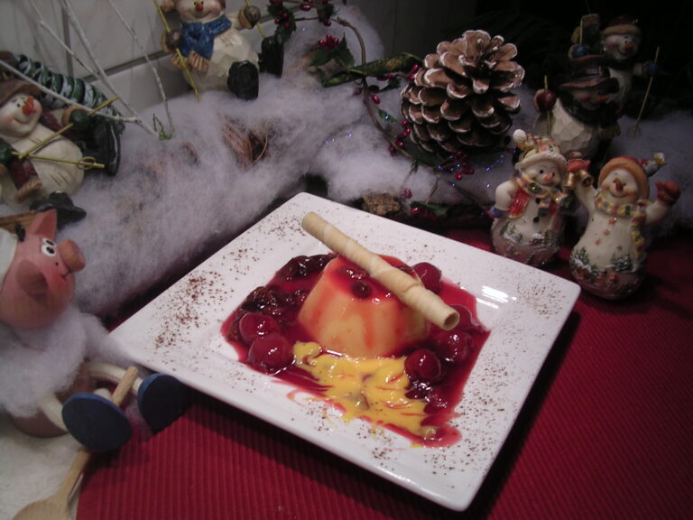 Dessertje apart zowel koud als warm