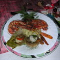 Hoofdschotel kerst Juan-Les-Pins