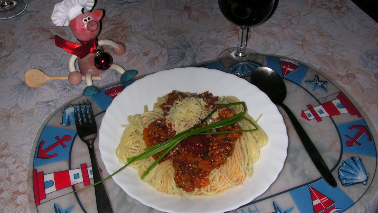 Spaghetti in Juan-les-Pins