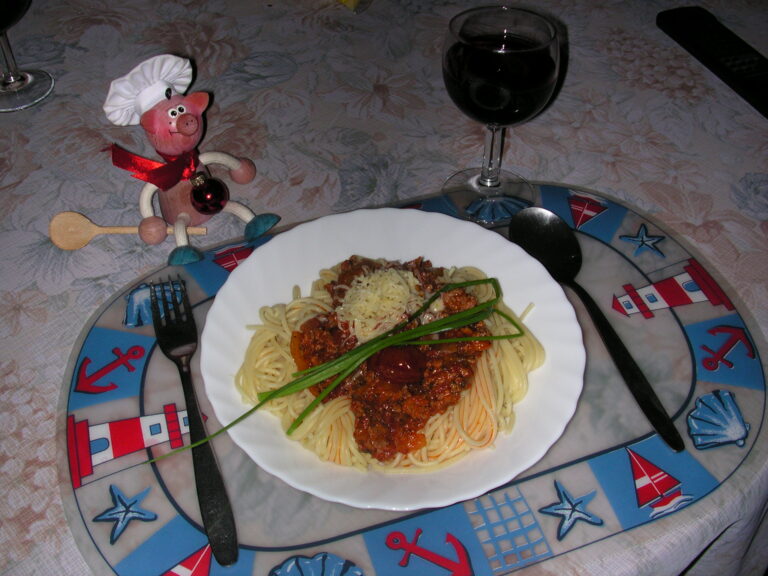 Spaghetti in Juan-les-Pins