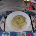 Tagliatelli met rivierkreeftstaarten …
