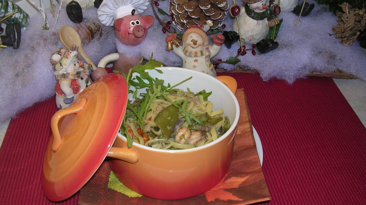 Taglioline al tartufo met makreel en …