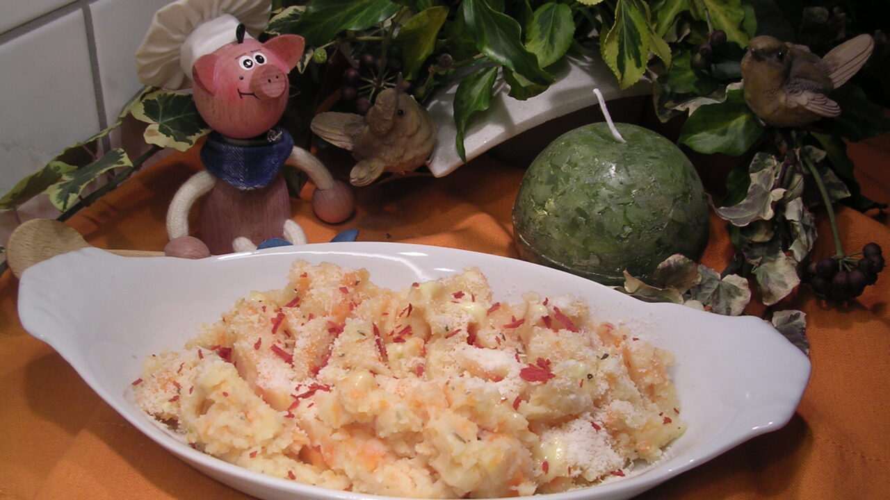 Aardappelpuree met een apart smaakje