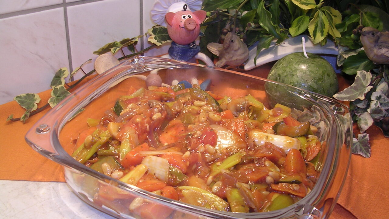 Stew vegetables of groentenstoofpotje