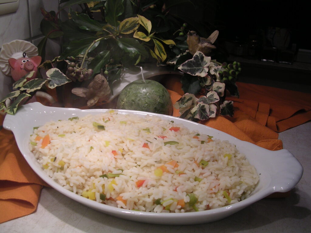 Tricolore rijst