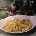 Aardappelen opgebakken met mosterd en …