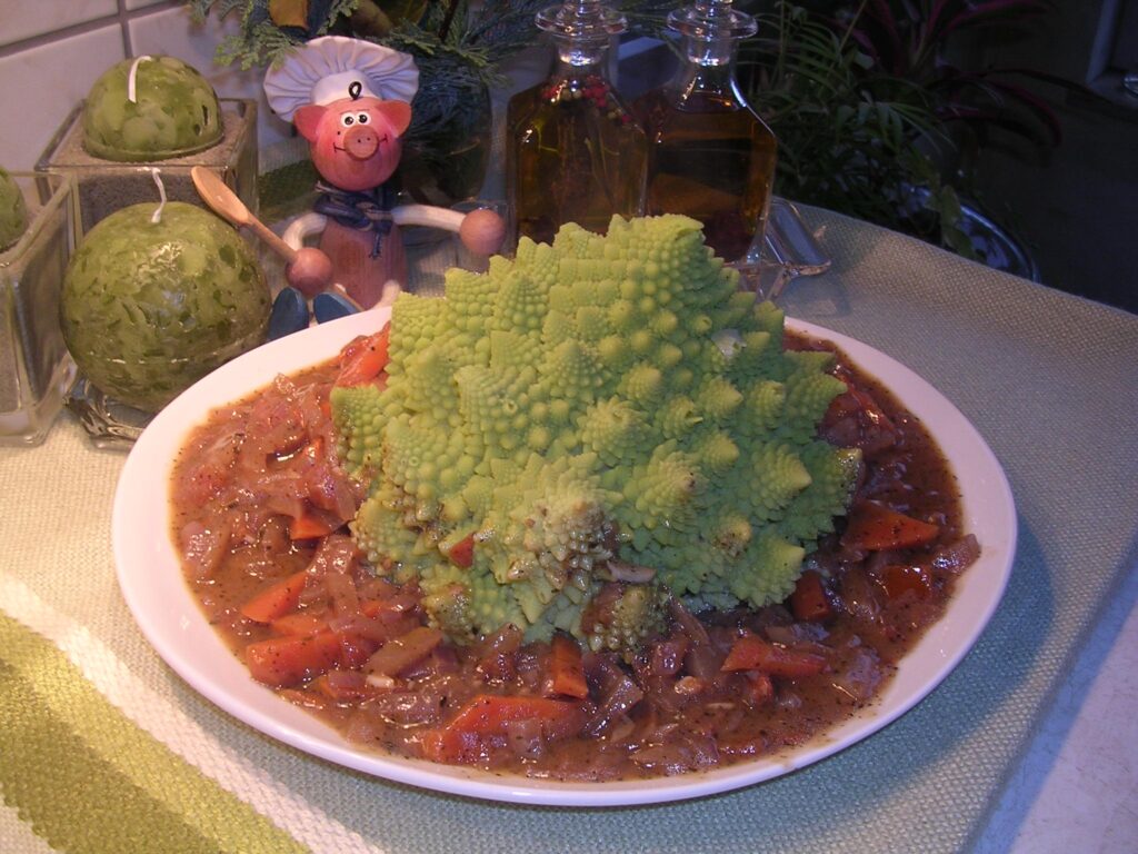 Chineese bloemkool apart