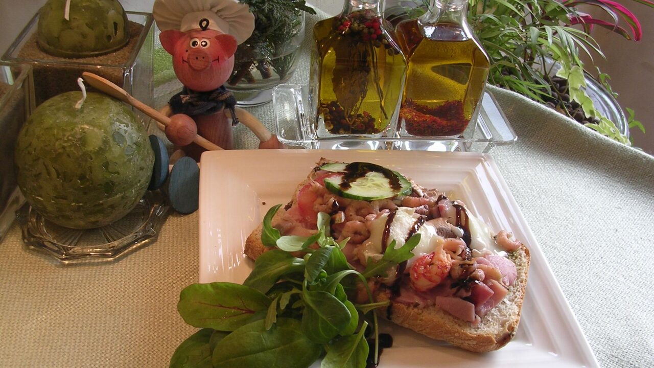 Ciabatta rijkelijk gevuld