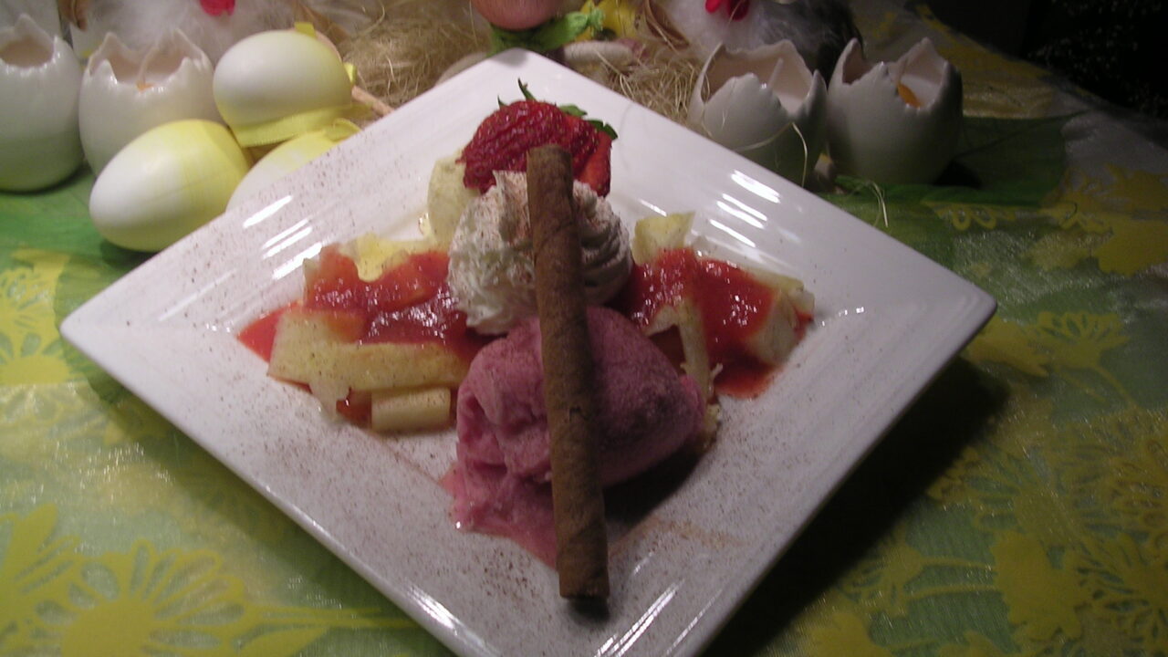 Dessert : ijsje voor wie er zin in heeft