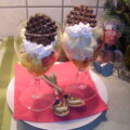 Dessert : Strawberry ice cream with pineapple and…