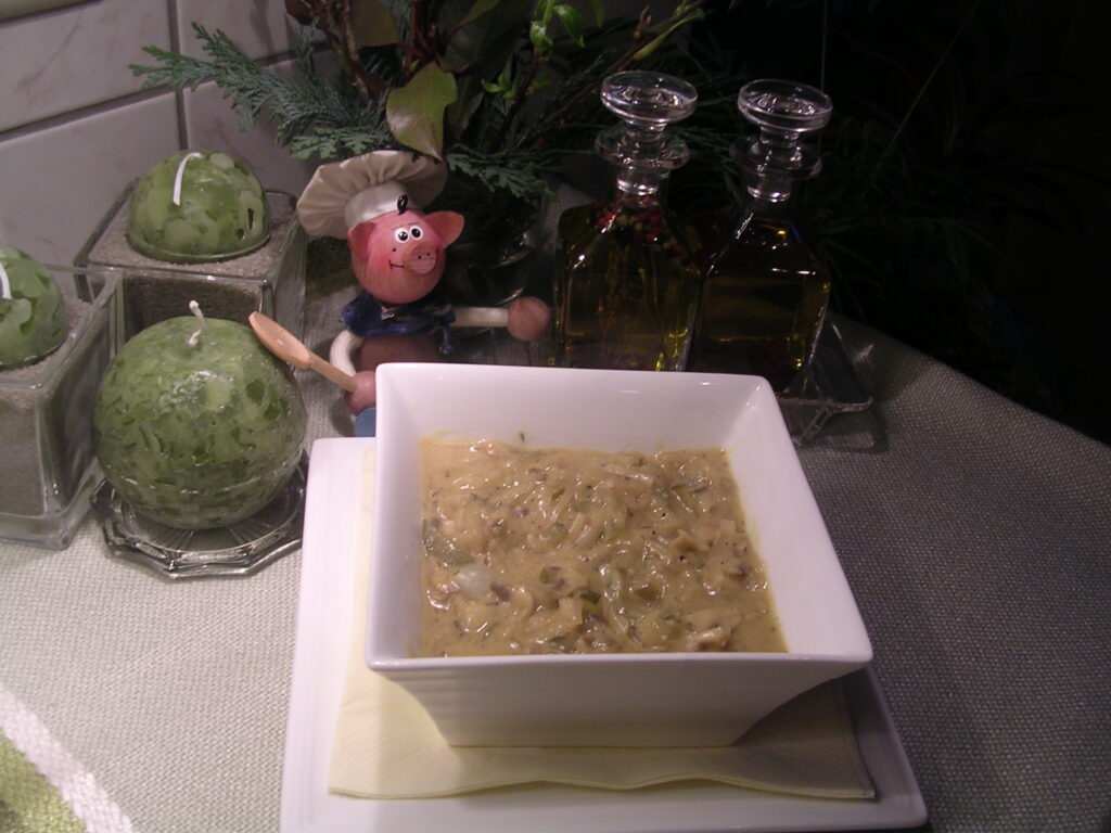 Saus : Pittig mosterd sjalotten sausje