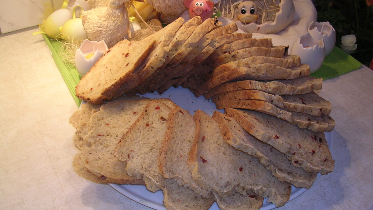 Brood met een Italiaans tintje.