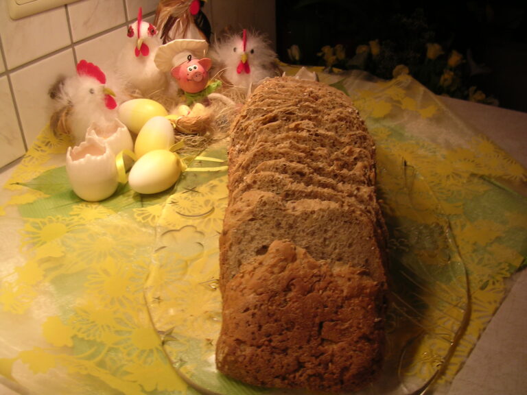 Vitalbrood met amandelen en 6 granen