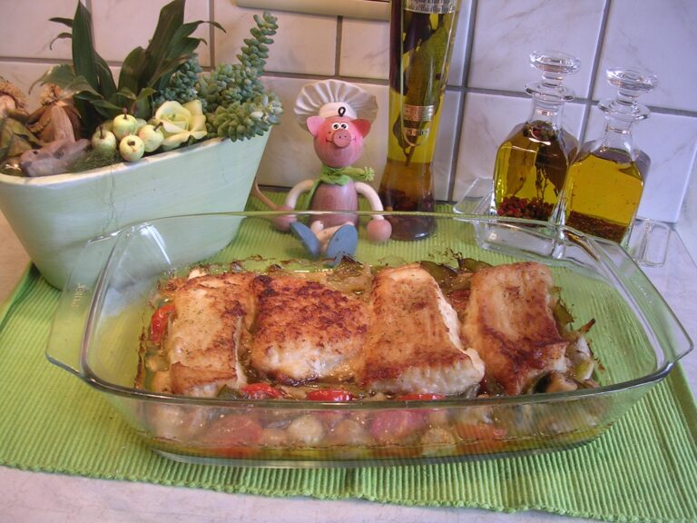 Oven schotel met vis