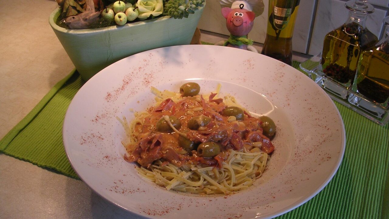 Pasta bordje heel gewoon