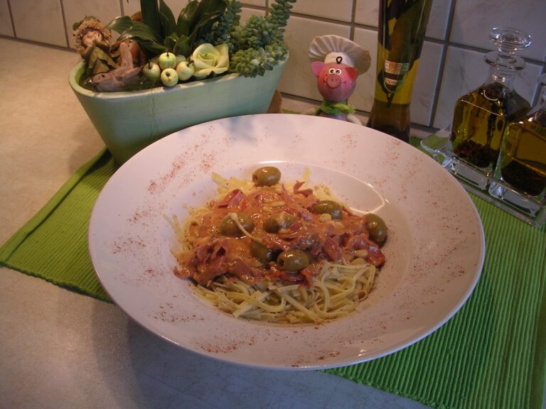 Pasta bordje heel gewoon