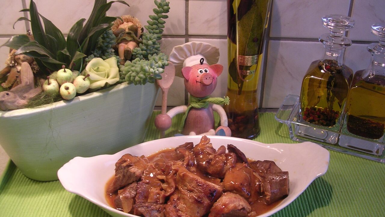 Rundsstoofpotje met donkere Leffe