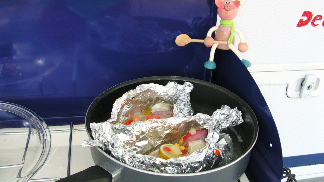 Vakantie : Papilot met kabeljauwfilet en …