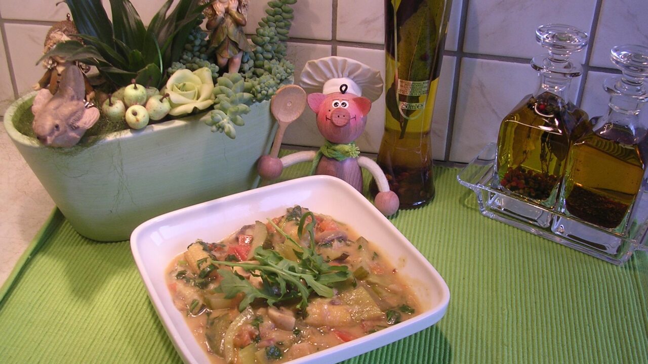 Warm groenten schoteltje